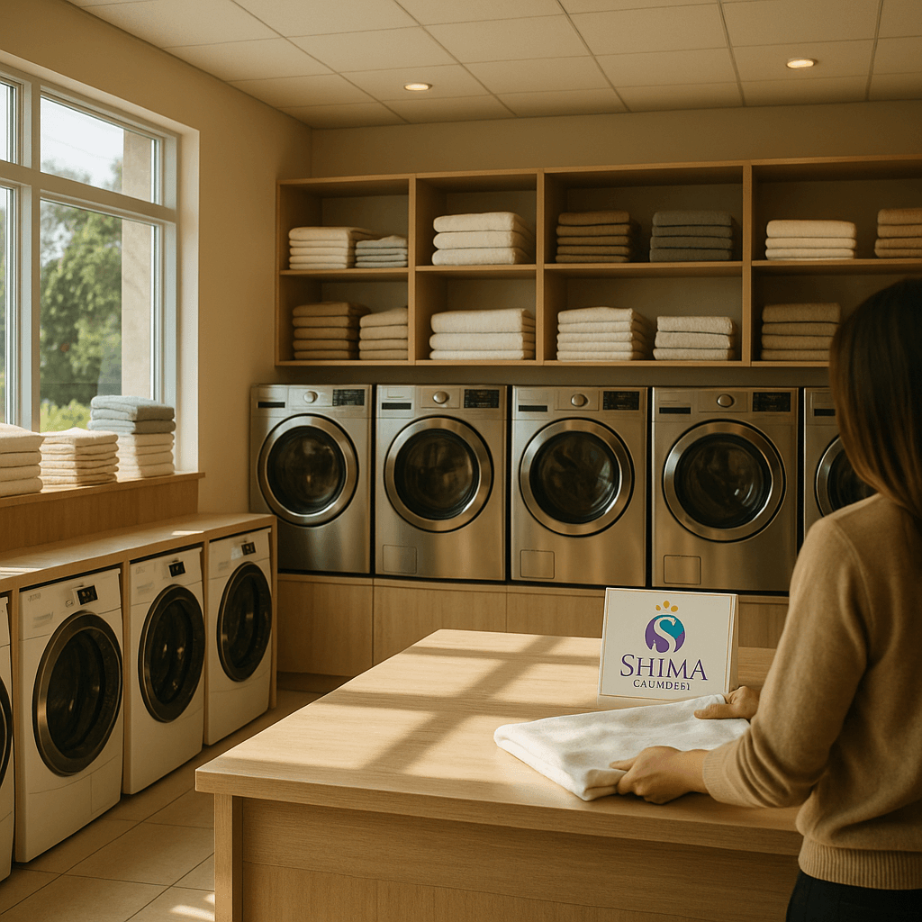 Shima Laundry - Antar jemput Cipete, interior laundry modern